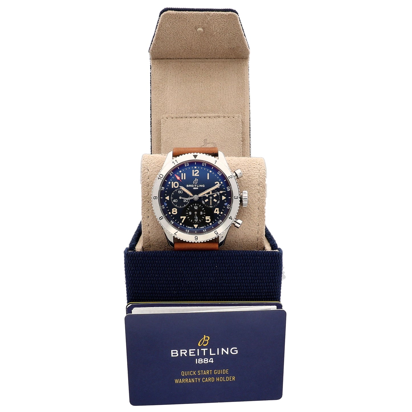 Breitling Super Avi AB0445 46mm Stainless Steel Watch