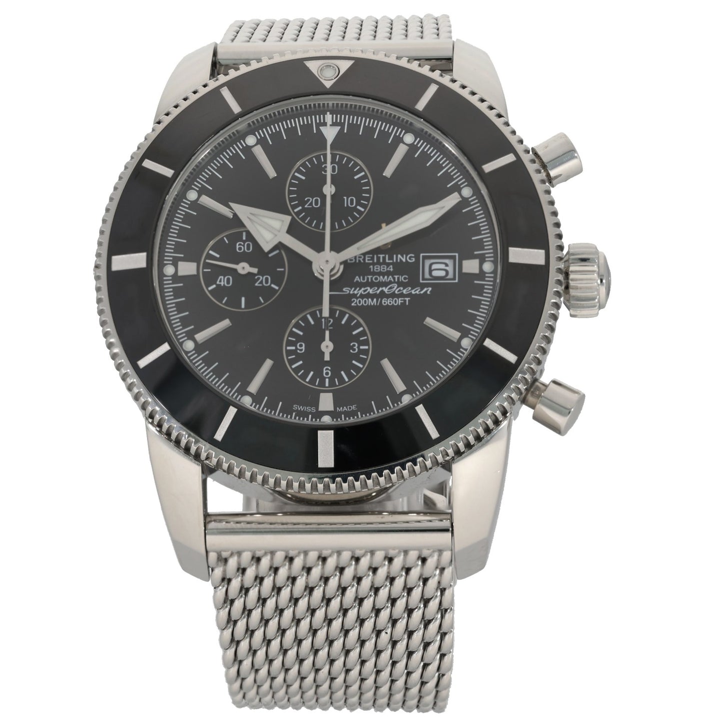 Breitling Superocean A13312 46mm Stainless Steel Watch