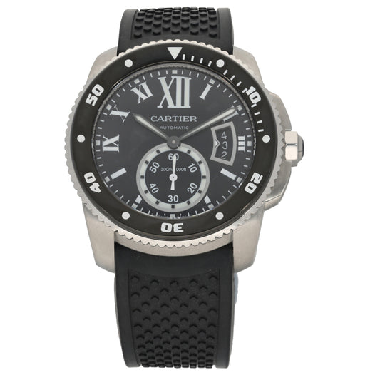 Cartier Calibre De Cartier 3729 42cm Stainless Steel Watch