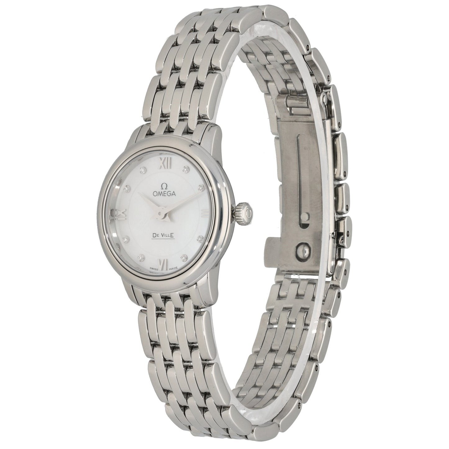 Omega De Ville Prestige 424.10.24.60.55.001 24.4mm Stainless Steel Watch