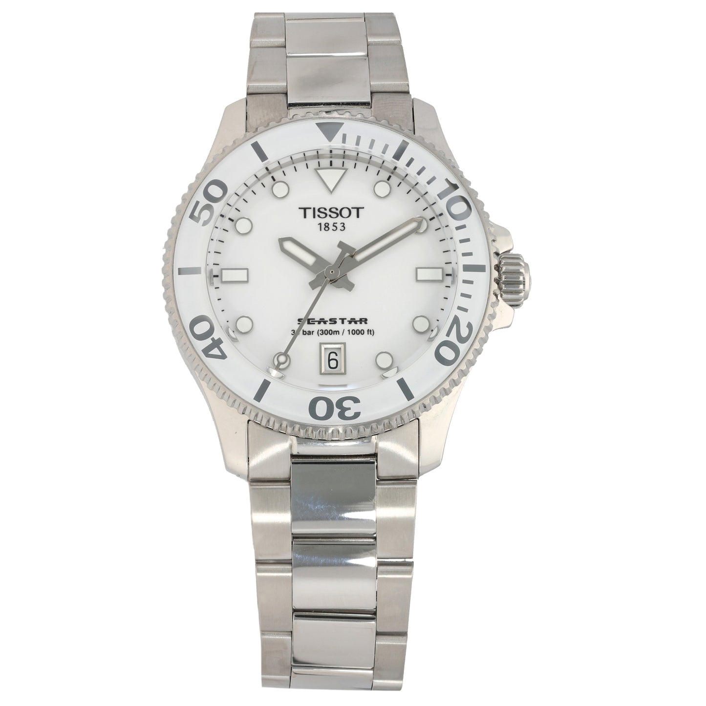 Tissot Seastar T120210A 36mm Stainless Steel Watch