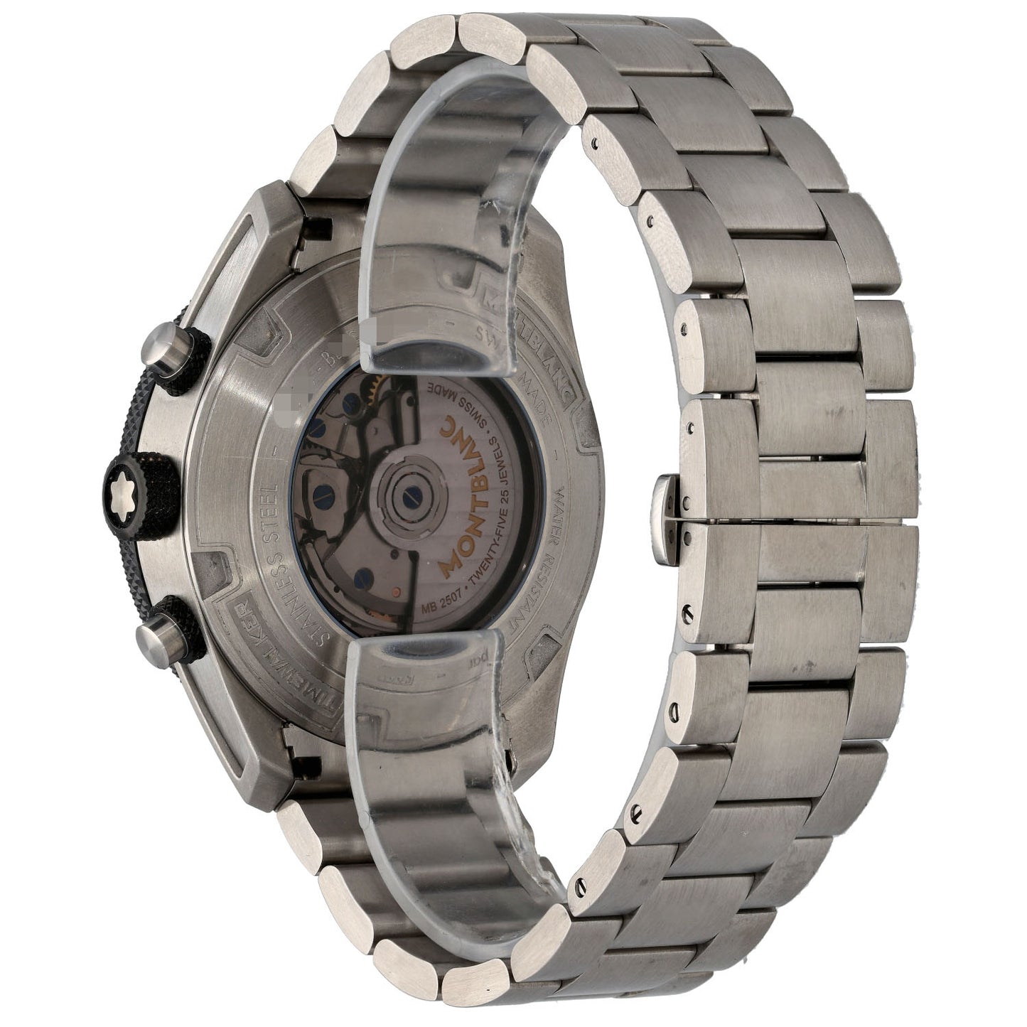 Montblanc Timewalker 7424 44mm Stainless Steel Watch