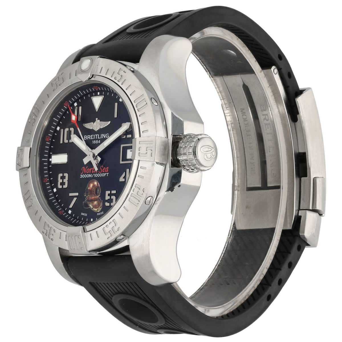 Breitling Avenger II Seawolf A17331 45mm Stainless Steel Watch