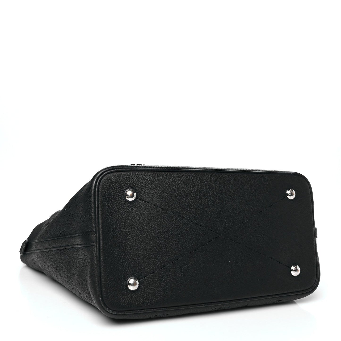 Louis Vuitton Blossom MM Mahina Leather Bag - Black