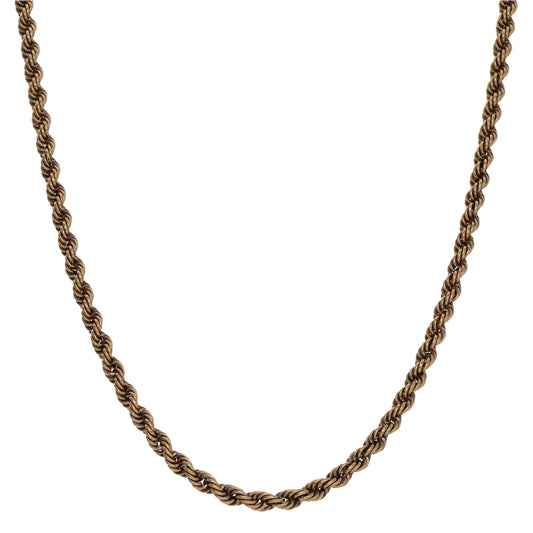 9ct Gold Rope Chain 14"