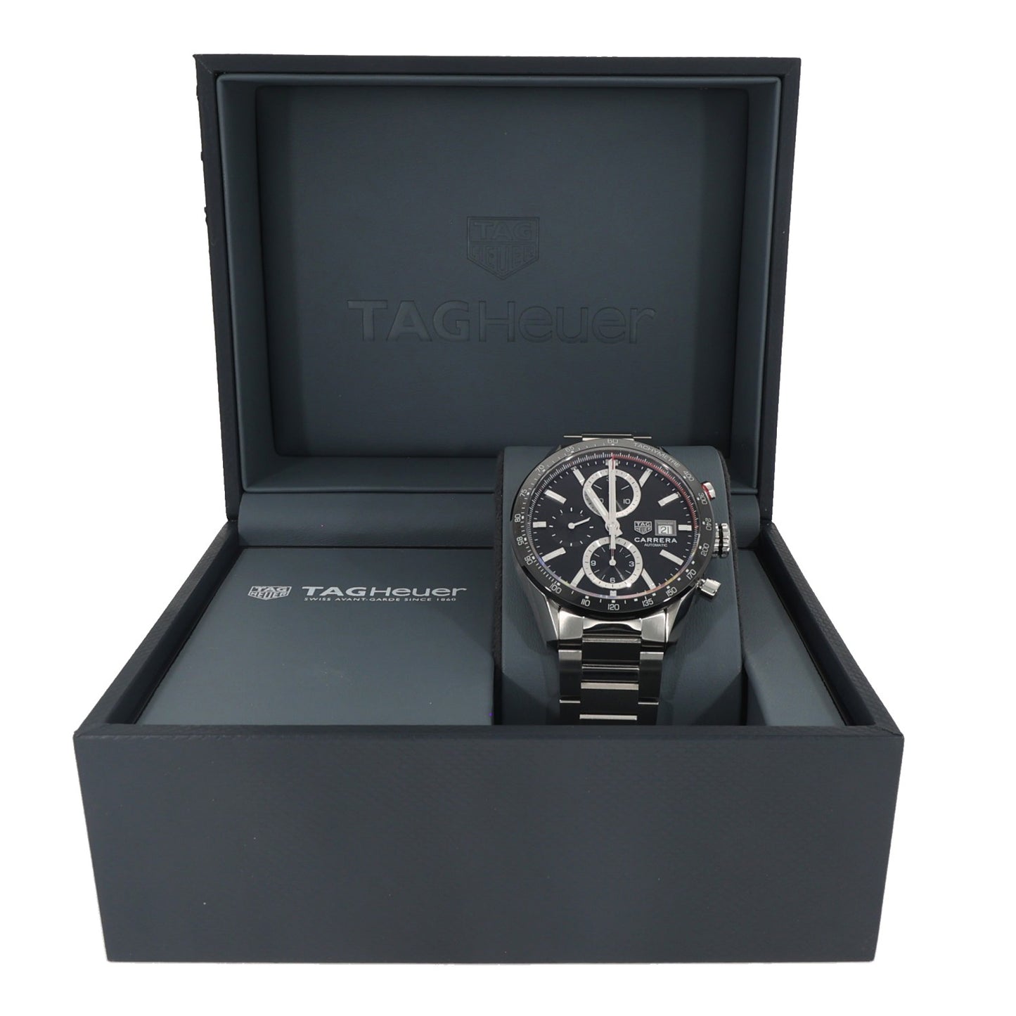 Tag Heuer Carrera CBM2110-0 41mm Stainless Steel Watch