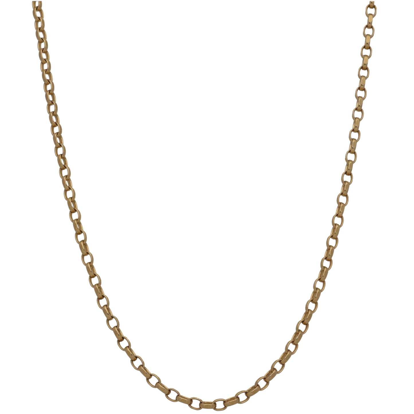 9ct Gold Belcher Chain 20"