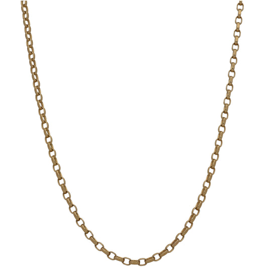 9ct Gold Belcher Chain 20"