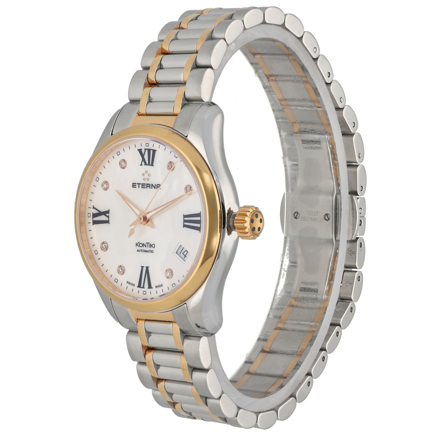 Eterna Kontiki 1260.53 36mm Bi-Colour Watch