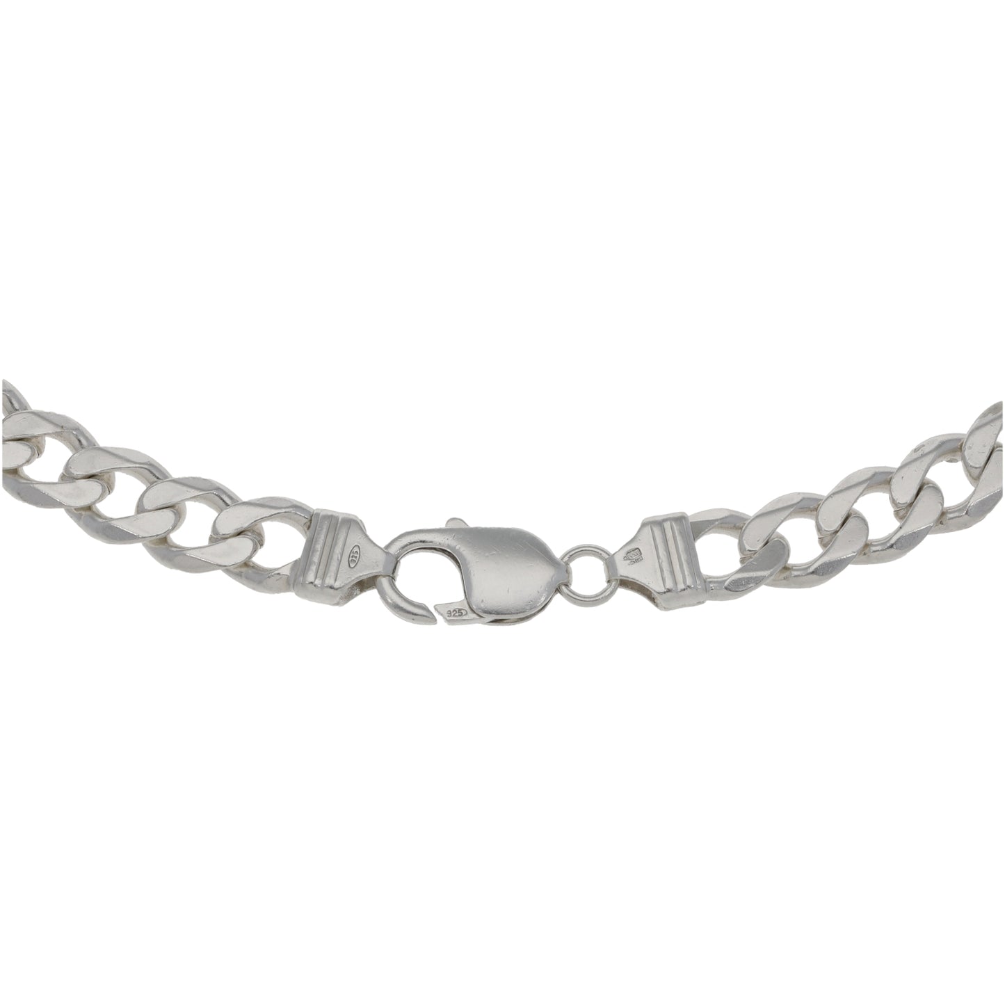 Silver Sterling Curb Chain 20"