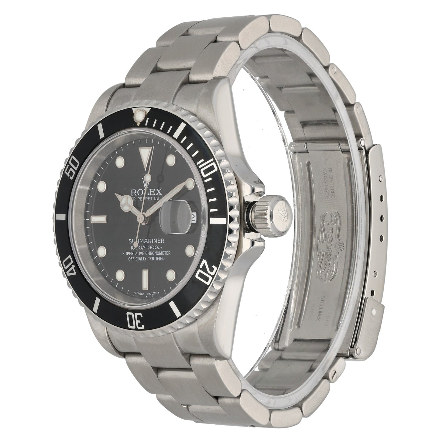 Rolex Submariner 16610 40mm Stainless Steel Watch