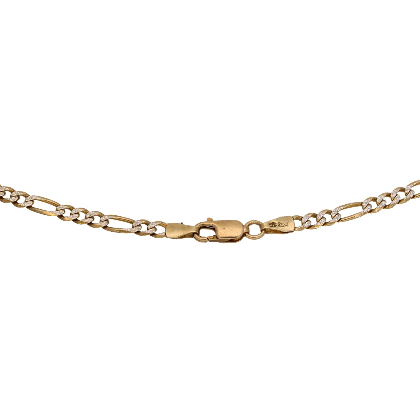 9ct Gold Figaro Chain 18"