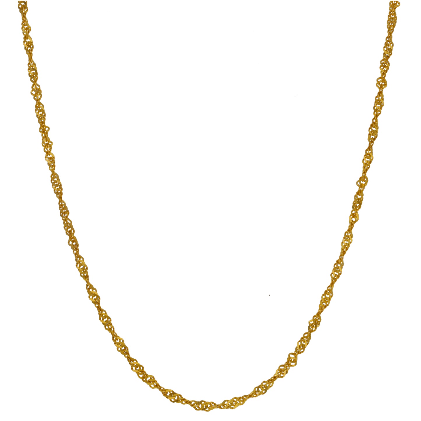 22ct Gold Fancy Necklace 20"