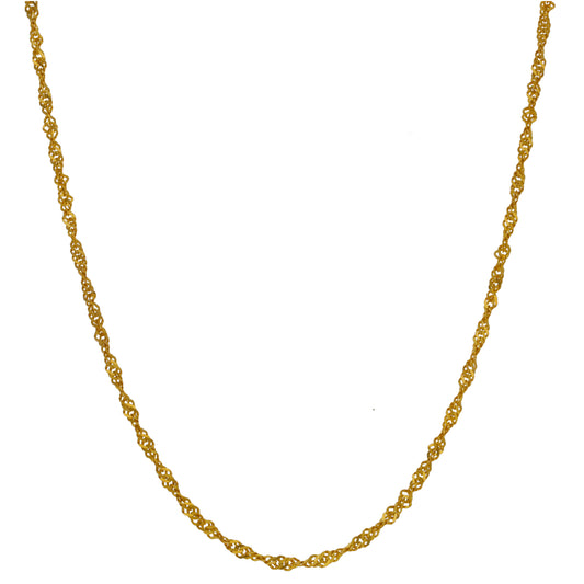 22ct Gold Fancy Necklace 20"