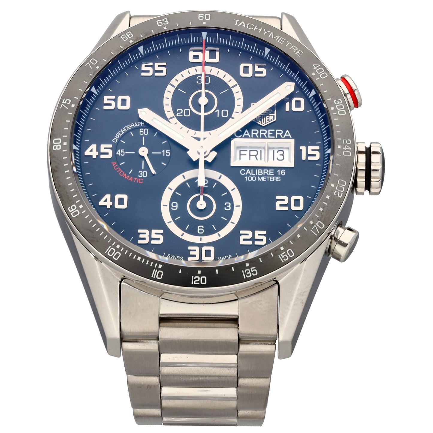 Tag Heuer Carrera CV2A1R 43mm Stainless Steel Watch