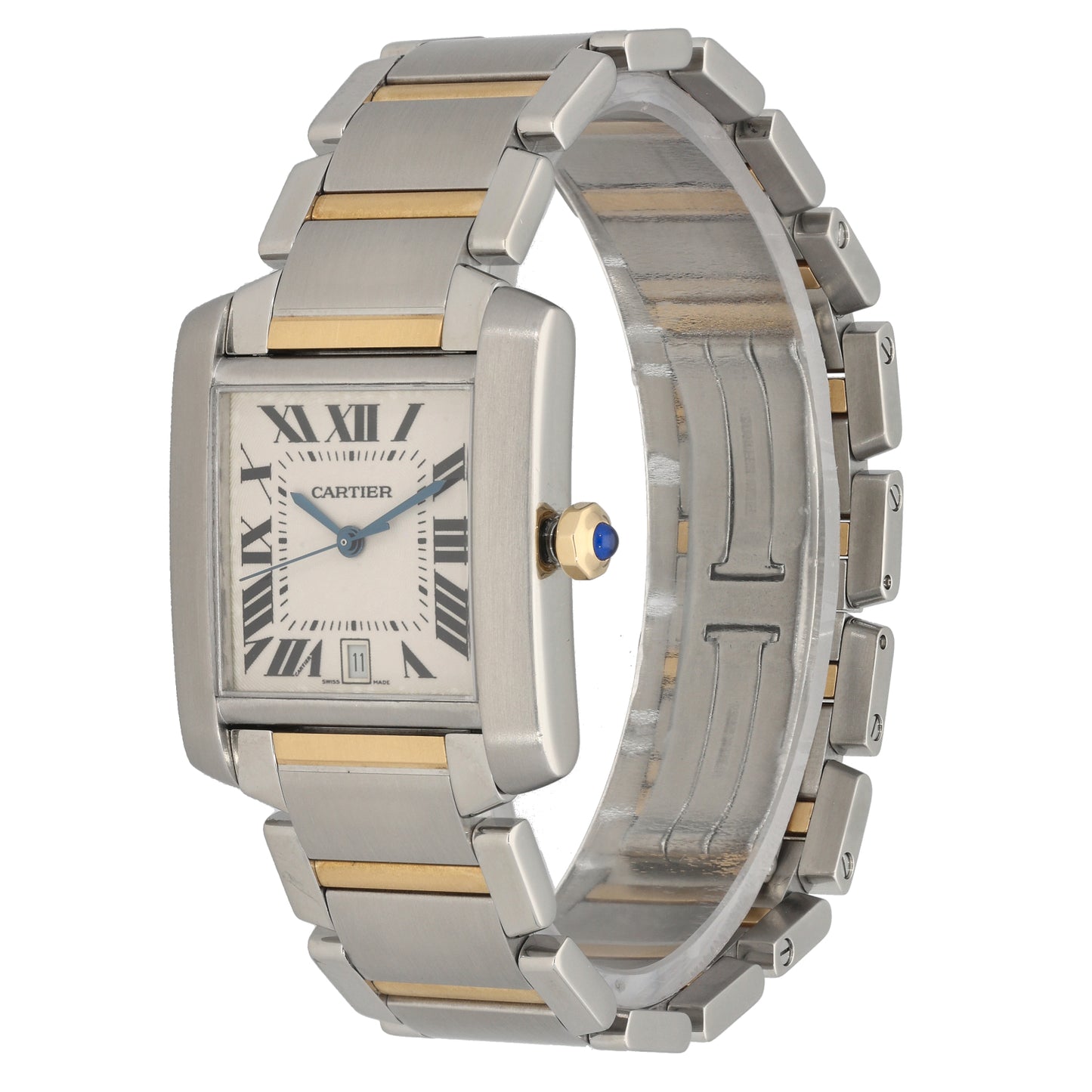 Cartier Tank Francaise 2302 28mm Stainless Steel Watch