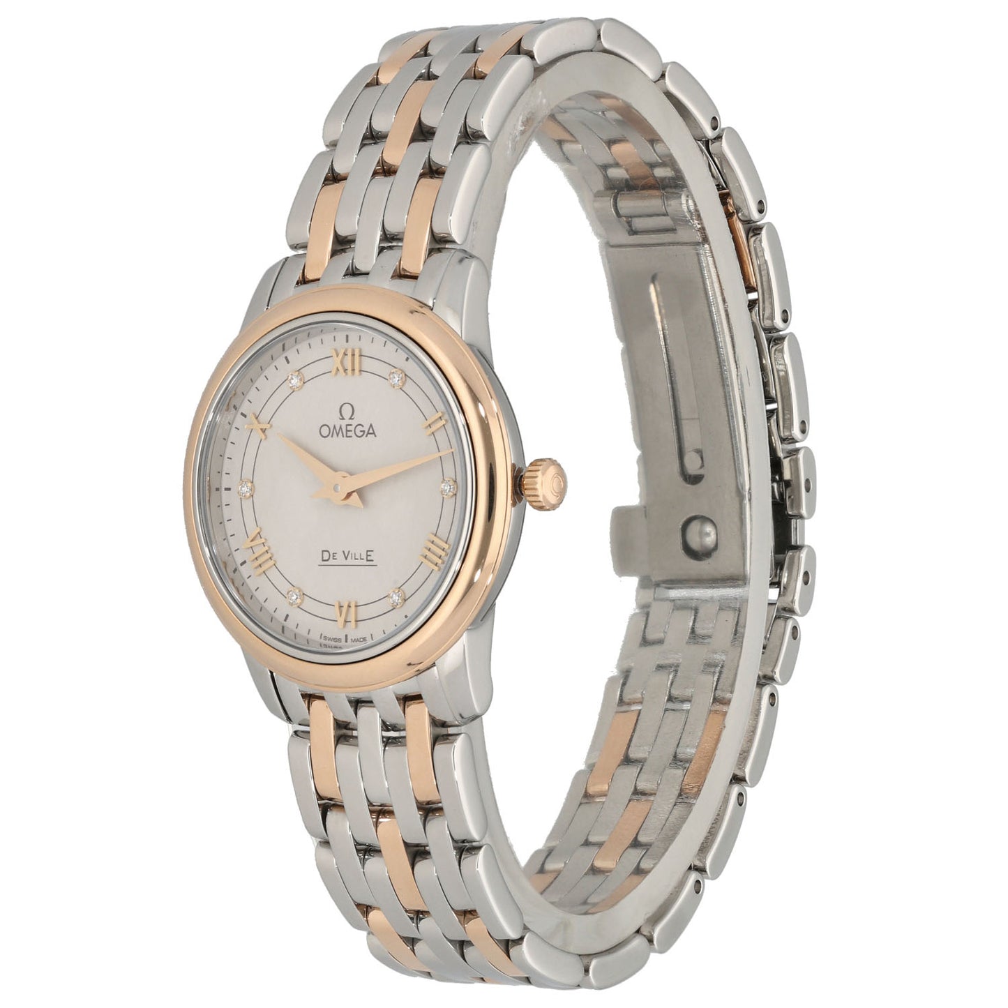 Omega De Ville Prestige 424.20.27.60.52.003 27.4mm Bi-Colour Watch