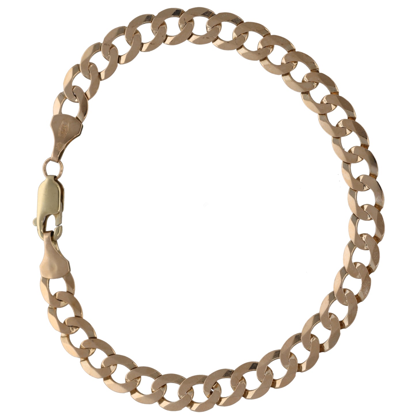 9ct Gold Curb Bracelet