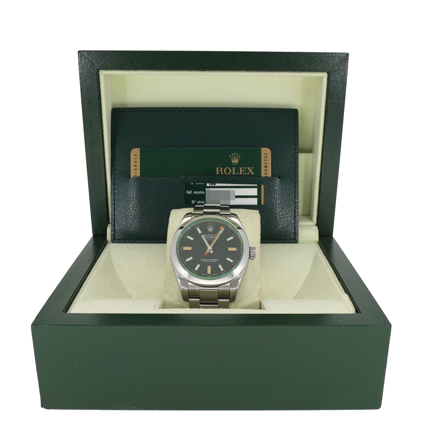Rolex Milgauss 116400 40mm Stainless Steel Watch