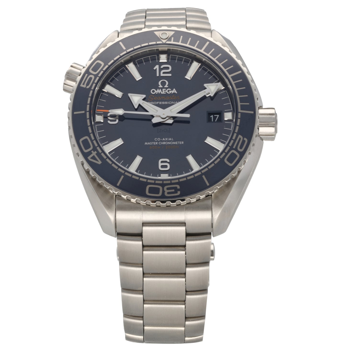 Omega Planet Ocean 215.30.44.21.03.001 43.5mm Stainless Steel Watch (Ex-Display)