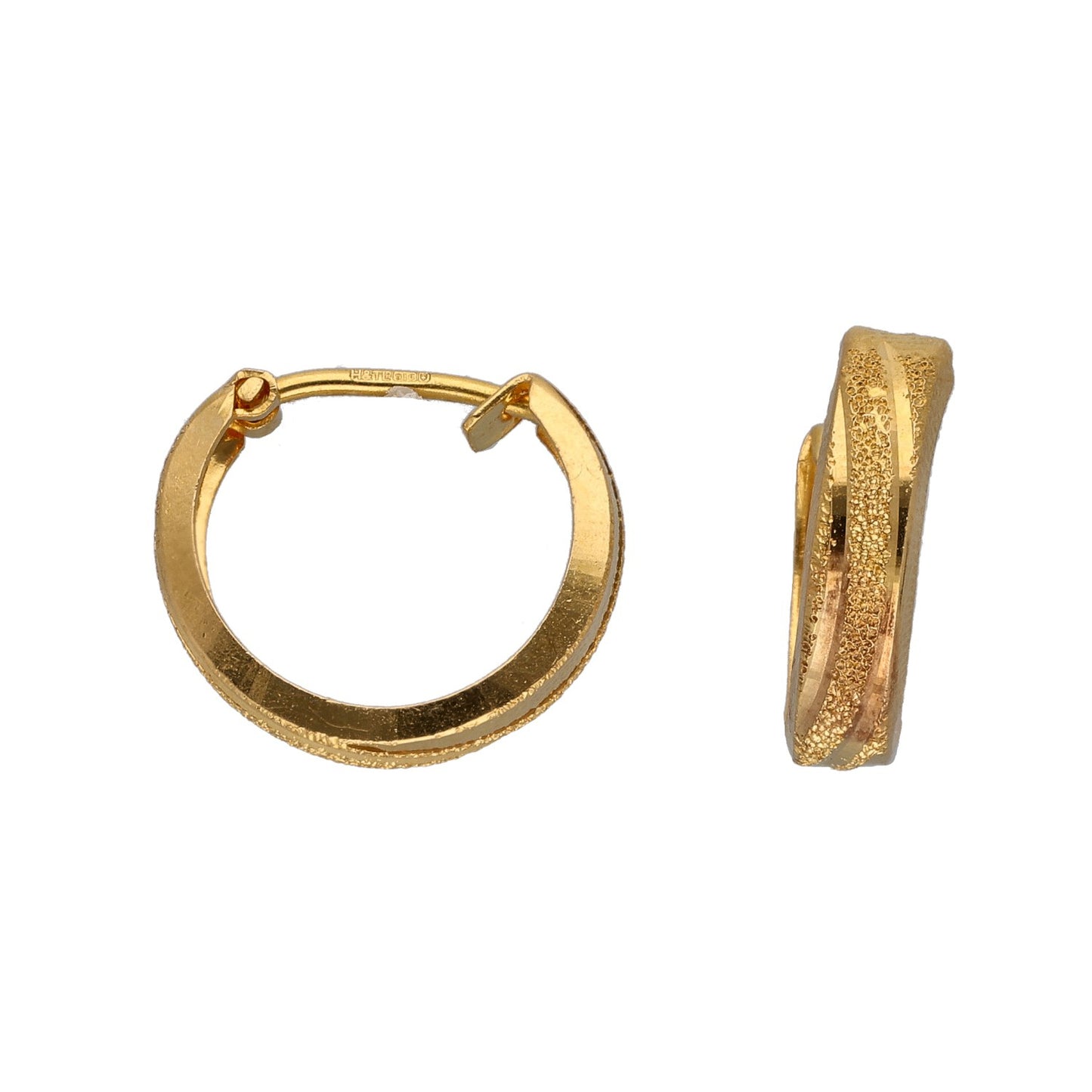 22ct Gold Hoop Earrings