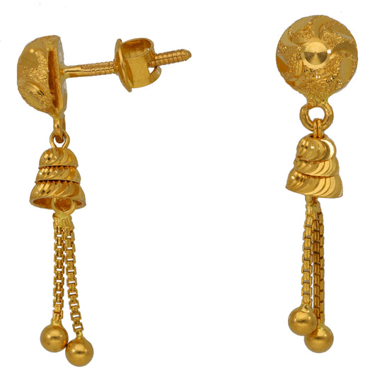 22ct Gold Drop Earrings