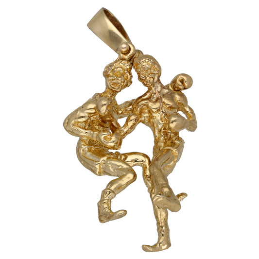 9ct Gold Boxing Pendant