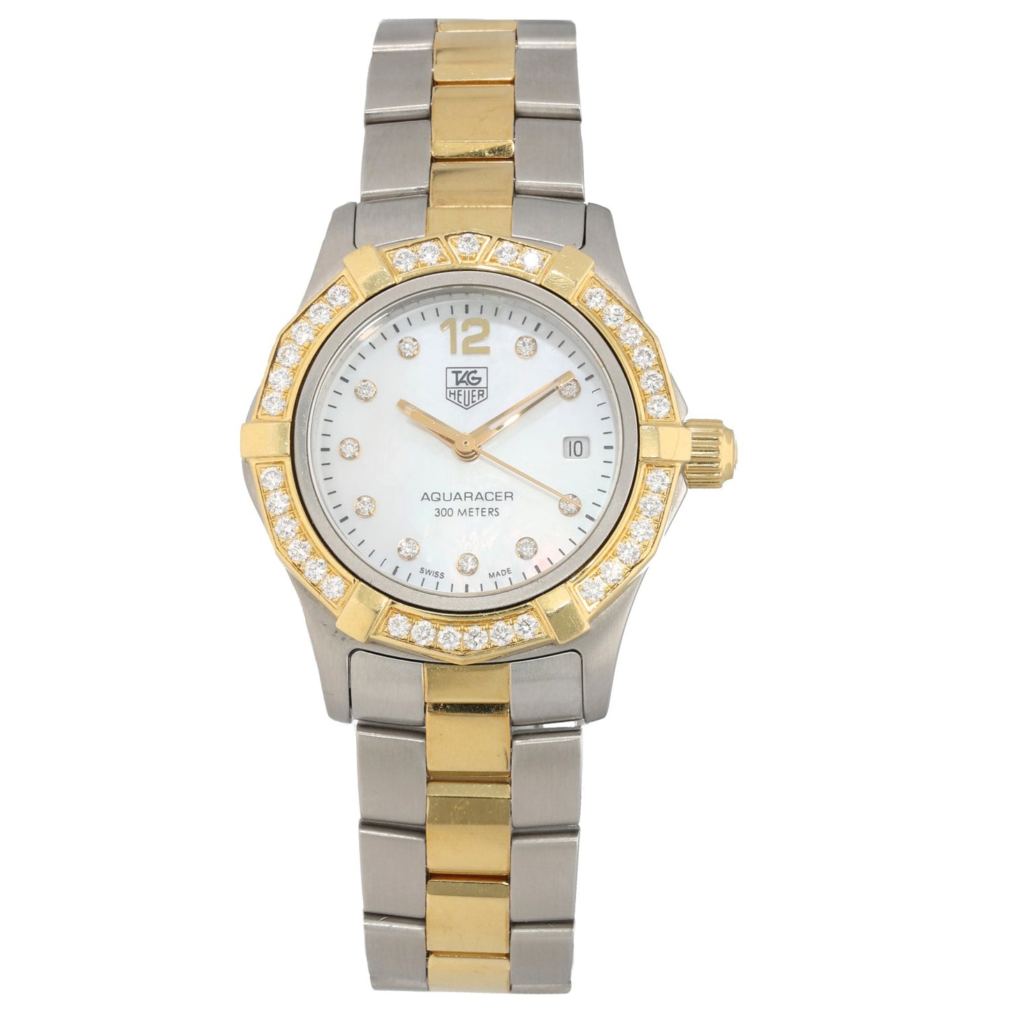 Tag Heuer Aquaracer WAF1450 28mm Bi-Colour Watch