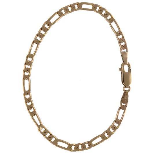9ct Gold Figaro Bracelet