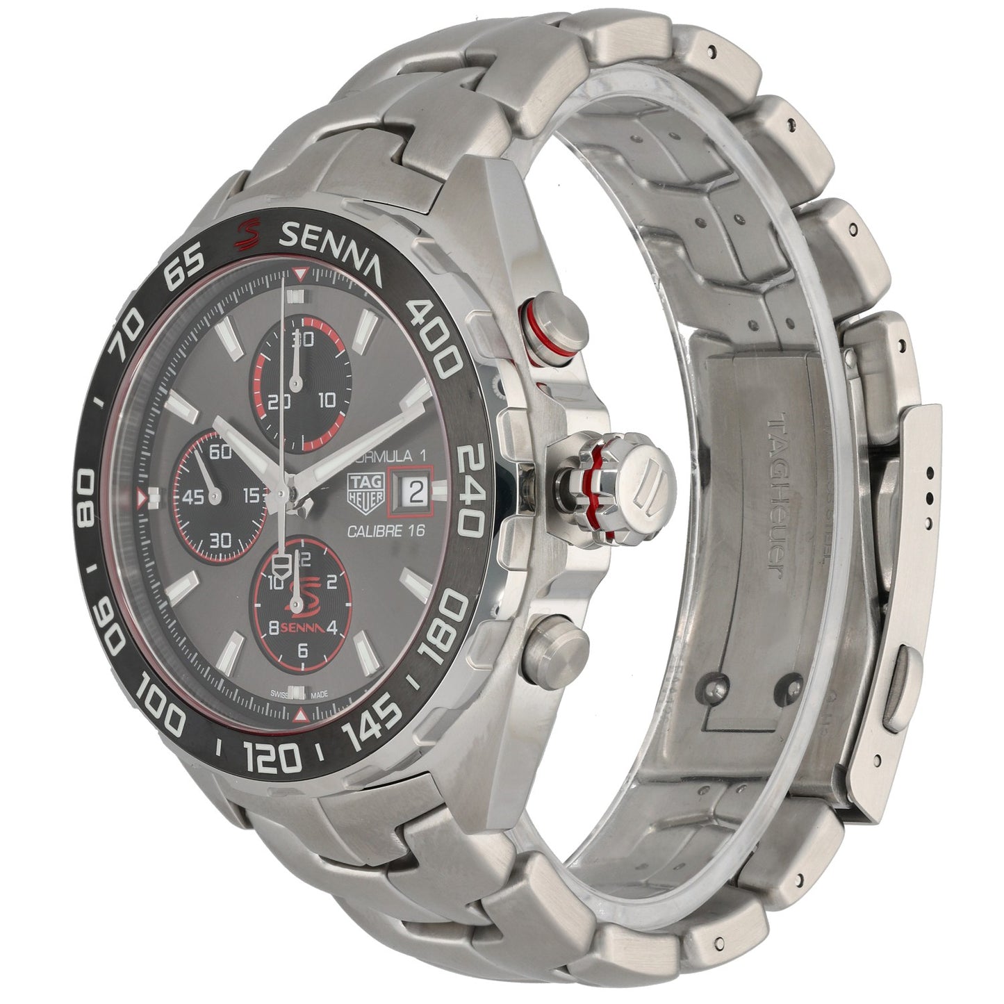Tag Heuer Formula 1 Senna CAZ201D-0 44mm Stainless Steel Watch