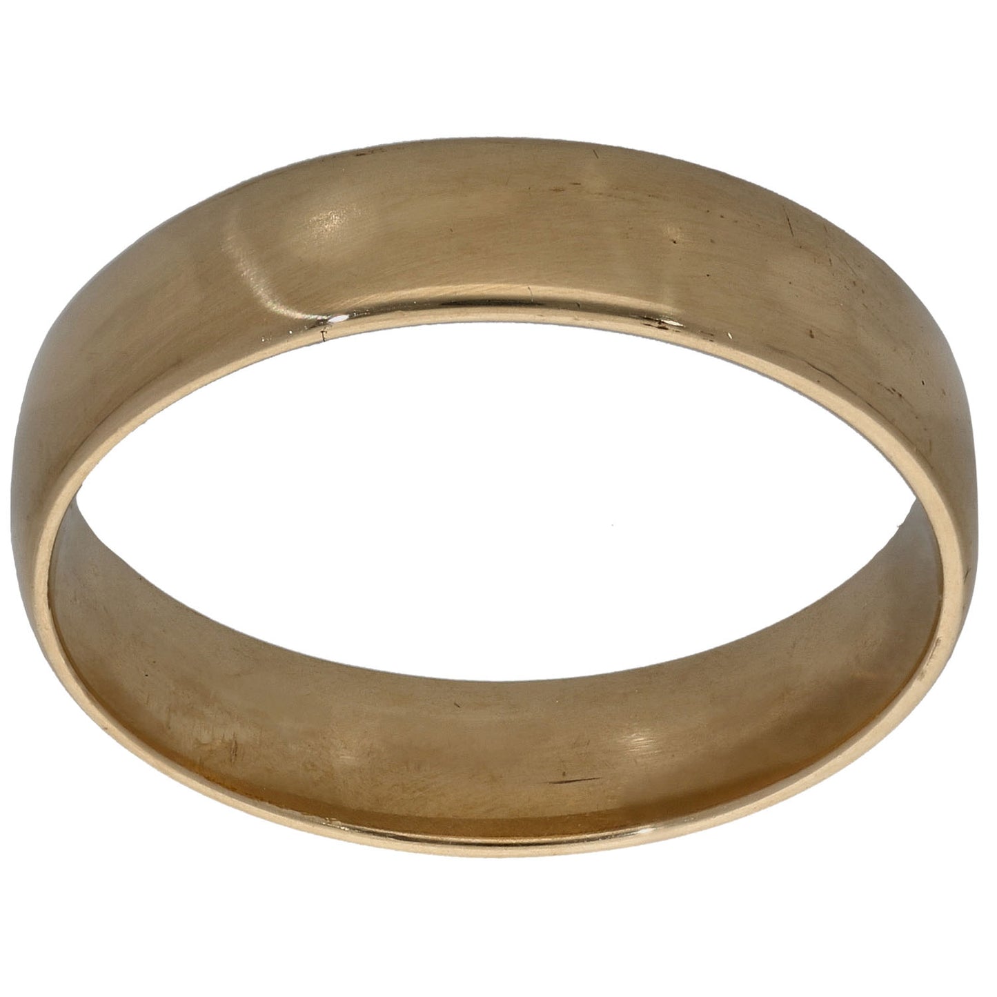 9ct Gold Plain Wedding Ring Size U