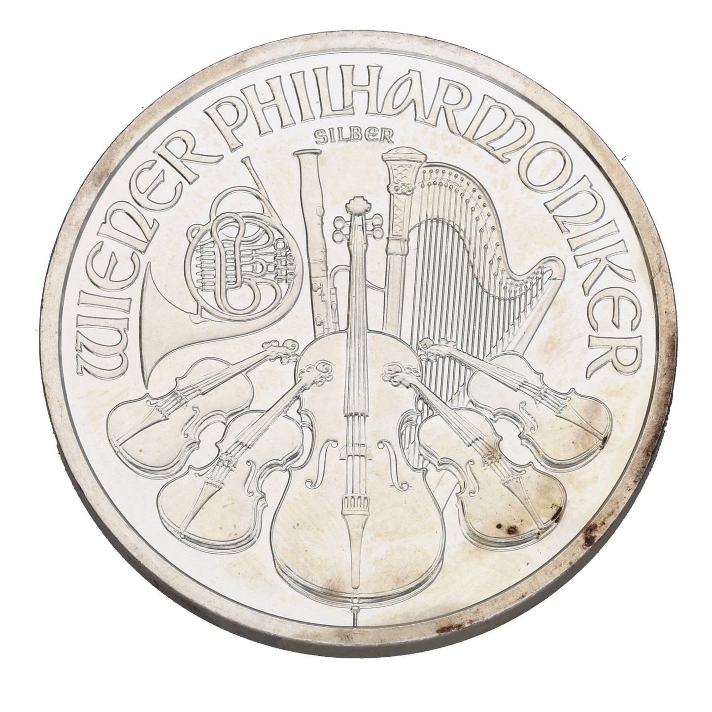 Fine Silver Austrian Philharmonic 1 OZ Coin 2011