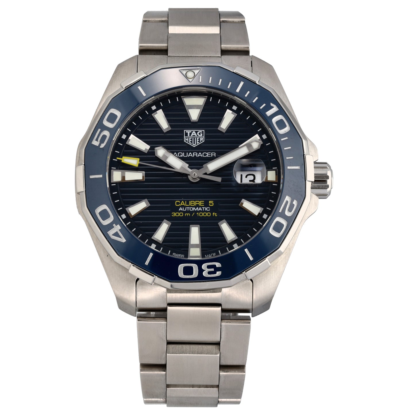 Tag Heuer Aquaracer WAY201B 43mm Stainless Steel Watch