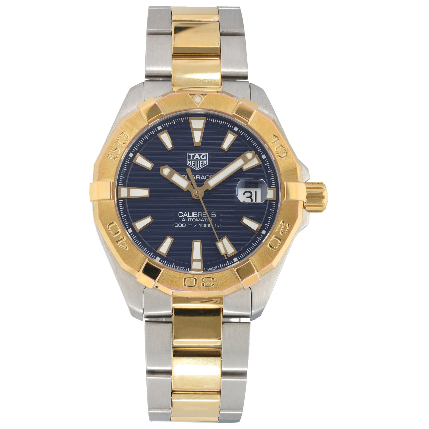 Tag Heuer Aquaracer WBD2120 41mm Bi-Colour Watch