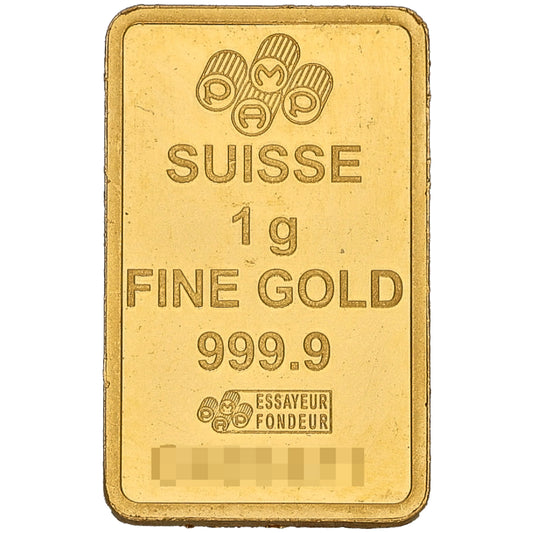 24ct 1g Gold Bar