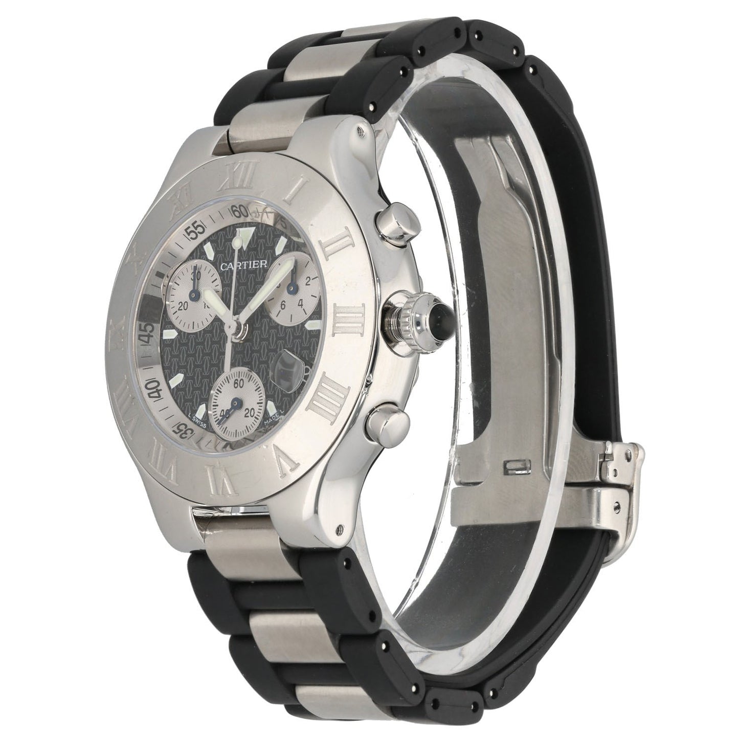 Cartier Must 21 W10125U2 38.5mm Stainless Steel Watch