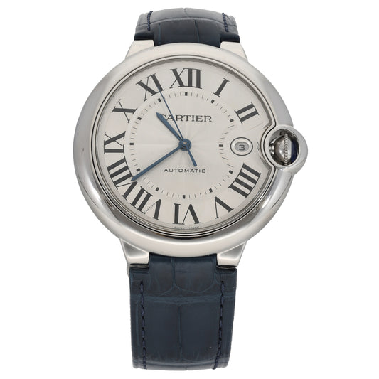 Cartier Ballon Bleu 3765 43mm Stainless Steel Watch