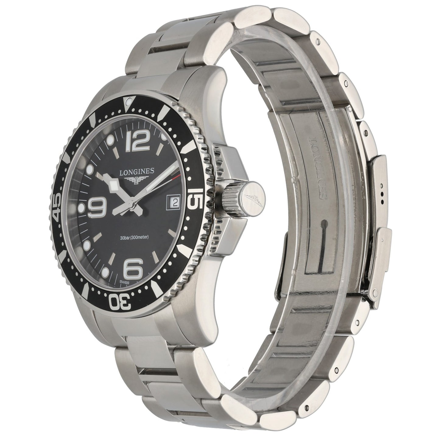 Longines Hydro Conquest L3.840.4 44mm Stainless Steel Watch