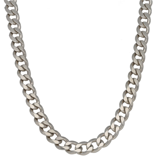 Sterling Silver Curb Chain 20"