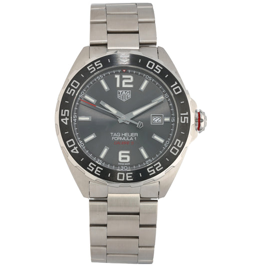 Tag Heuer Formula 1 WAZ2011 43mm Stainless Steel Watch