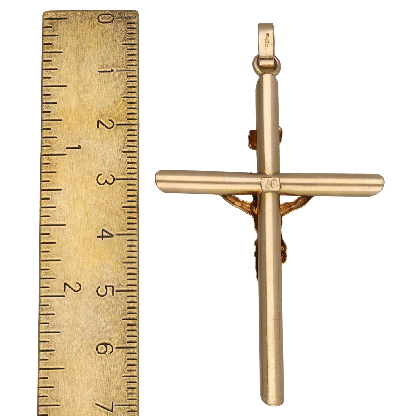 9ct Gold Crucifix Pendant