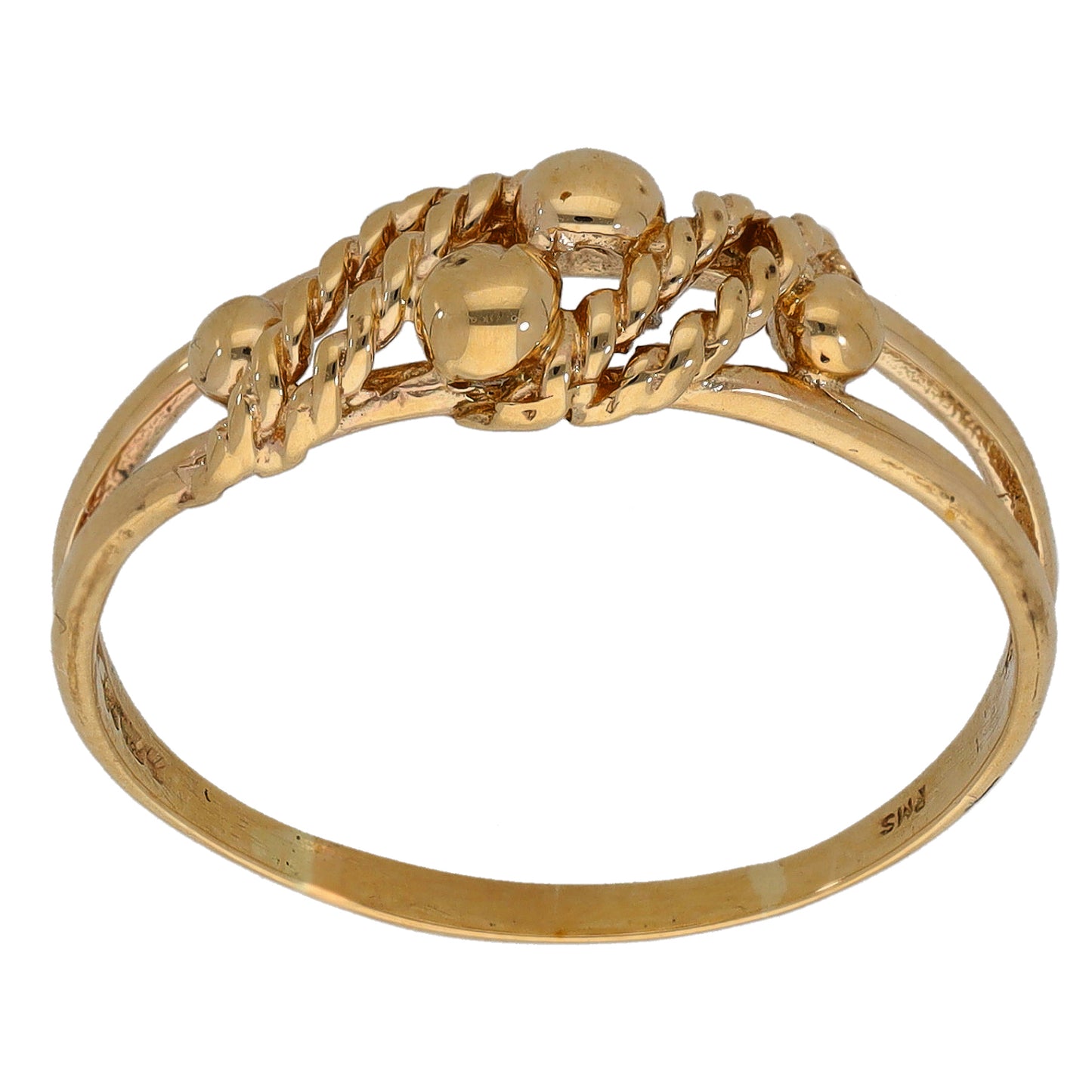 9ct Gold Alternative Ring Size V