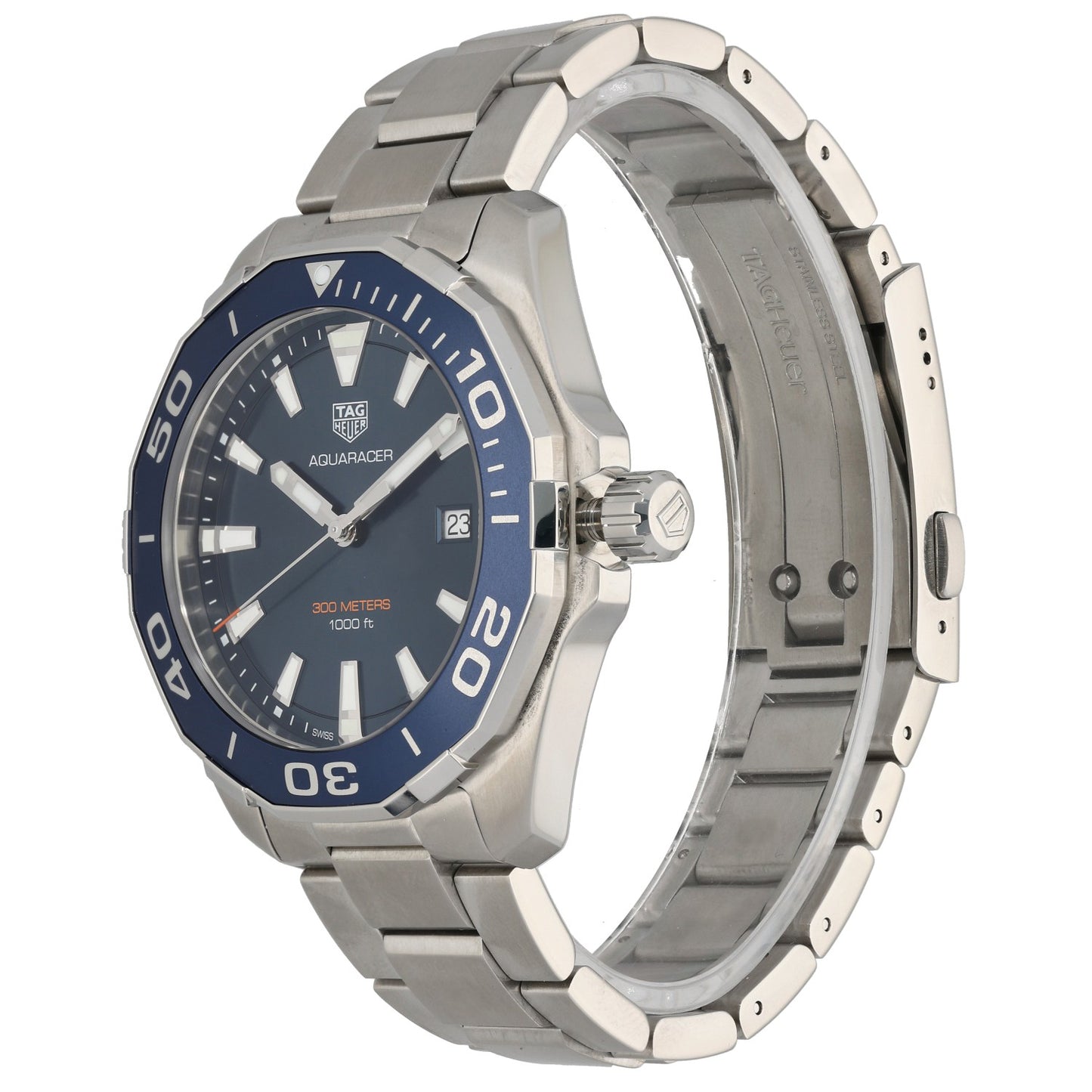 Tag Heuer Aquaracer WAY101C 43mm Stainless Steel Watch