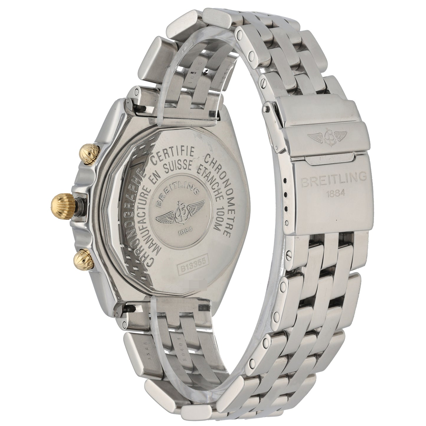 Breitling Crosswind B13355 43mm Bi-Colour Watch