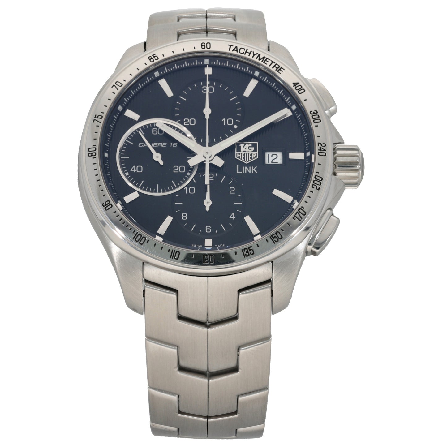 Tag Heuer Link CAT2010 43mm Stainless Steel Watch