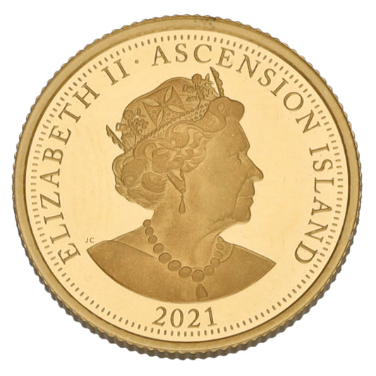 22ct Gold Diana Princess Of Wales Quarter Sovereign Coin 2021
