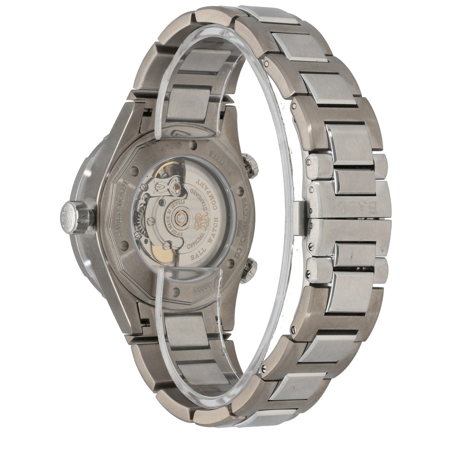 Ball Roadster Marine GMT DG3000A-S1CJ-BE 41mm Titanium Watch