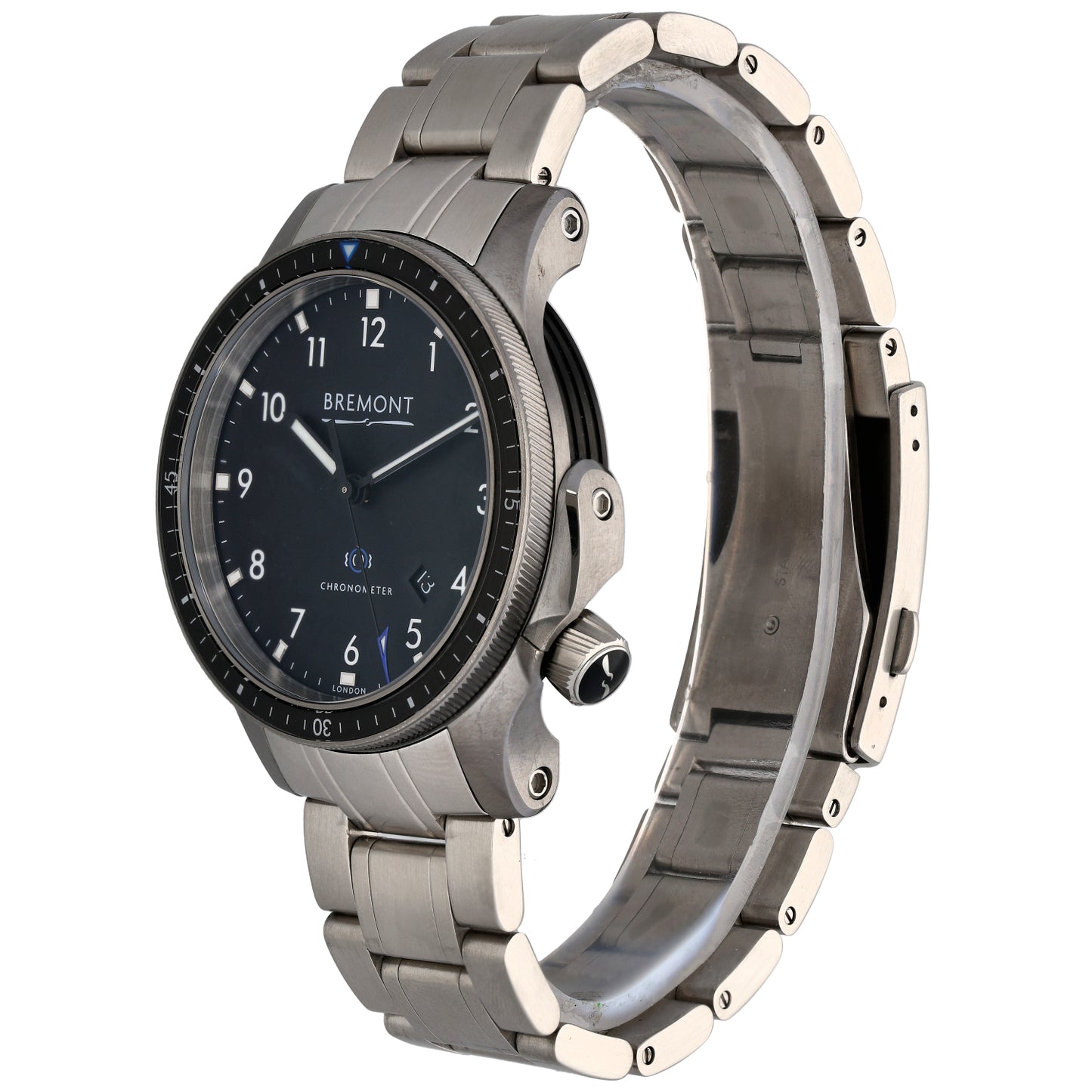 Bremont Boeing BB1-SS/BK 43mm Stainless Steel Watch