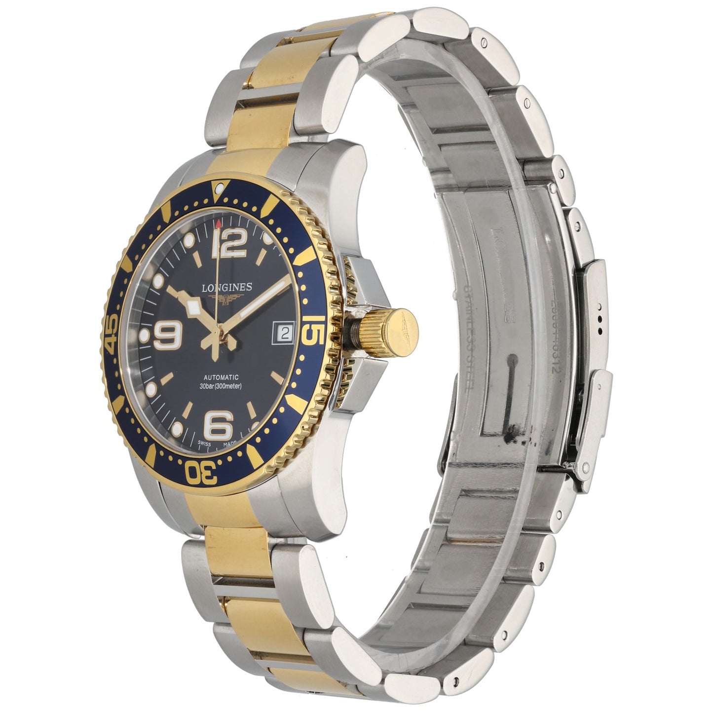 Longines Hydro Conquest L3.742.3 41mm Bi-Colour Watch