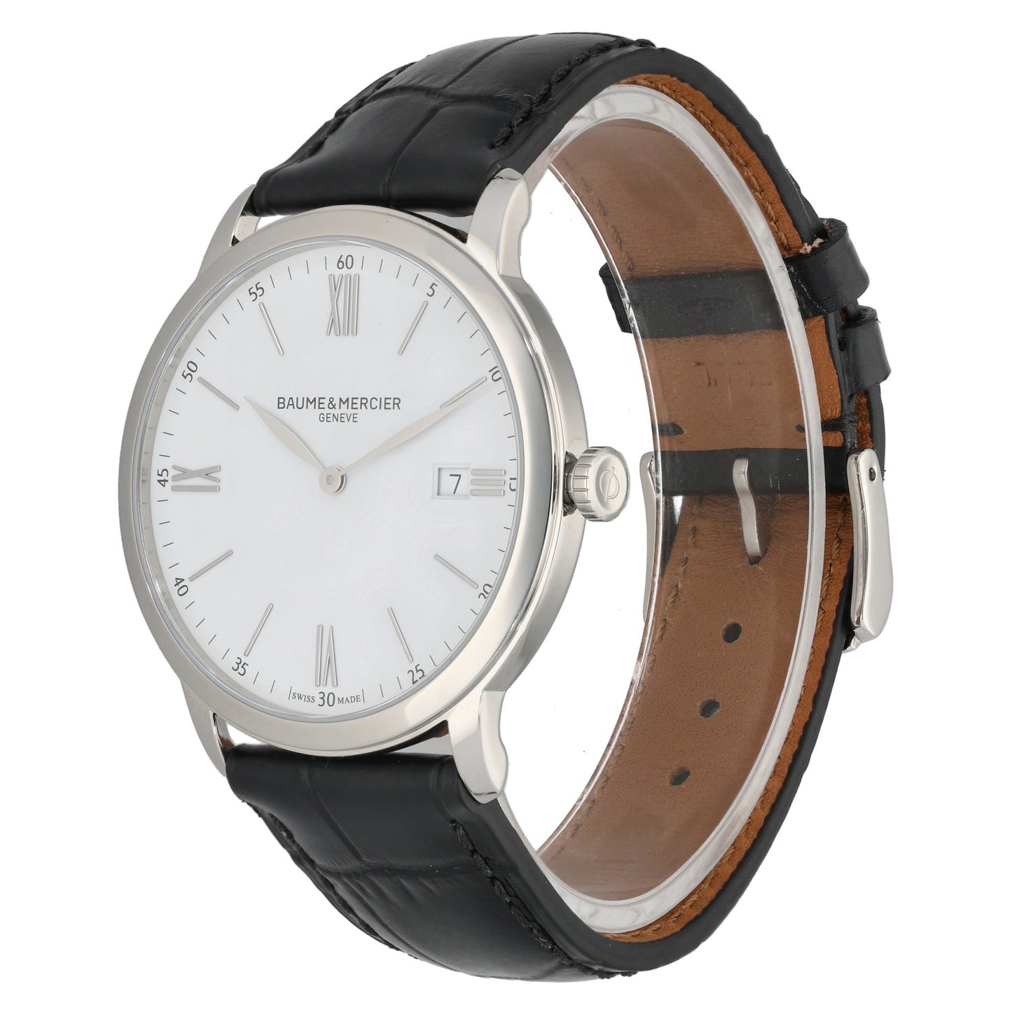 Baume Et Mercier Classima 65911 39mm Stainless Steel Watch